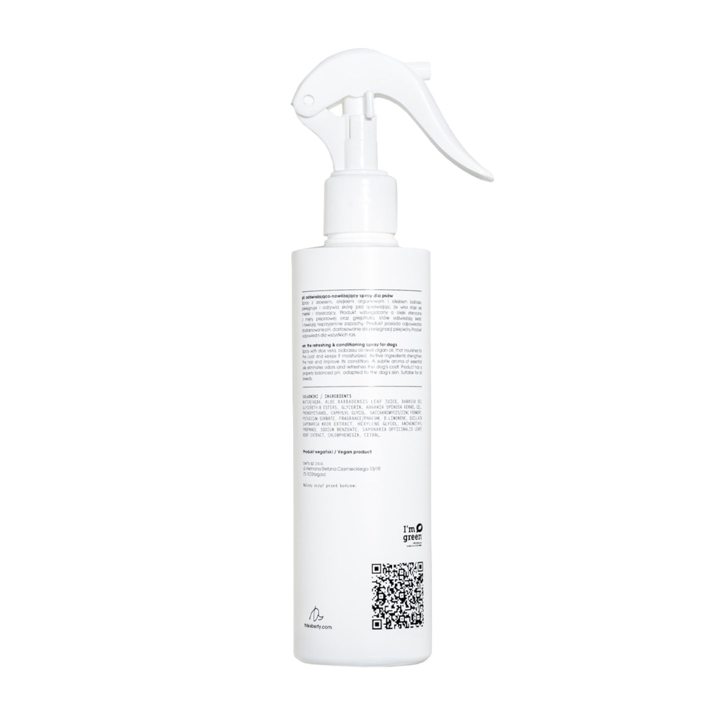 Berty • The Refreshing & Conditioning Spray 250ml