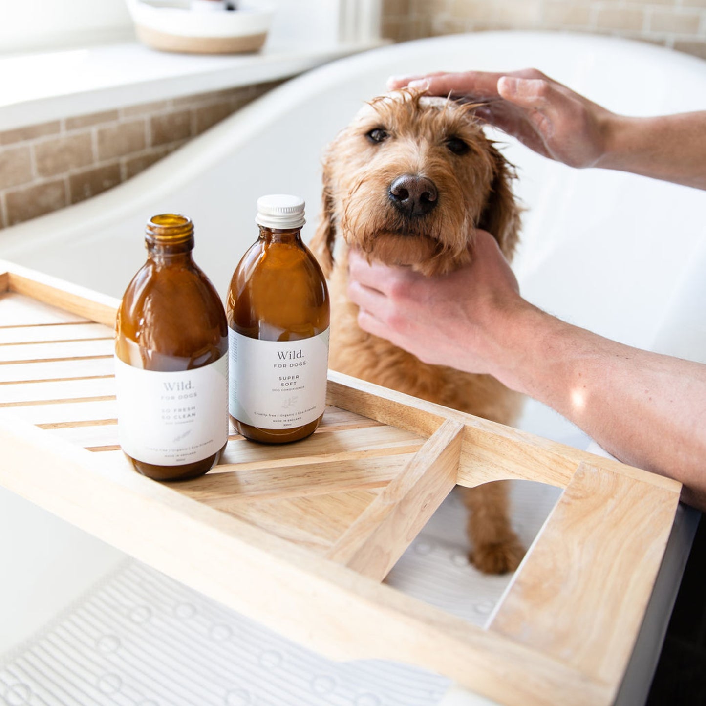 Wild for Dogs • The Organic Grooming Duo 2 x 150ml (plastic-free)