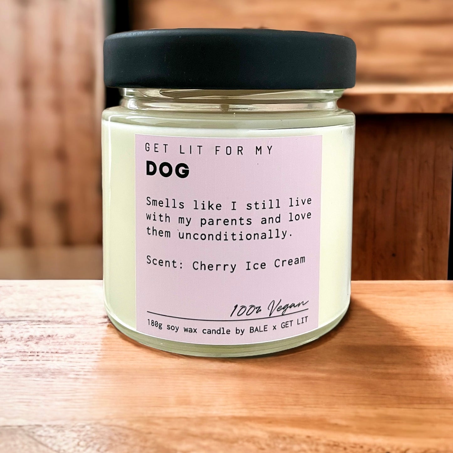 Get Lit x Bale • Scented Candle ''Dog''