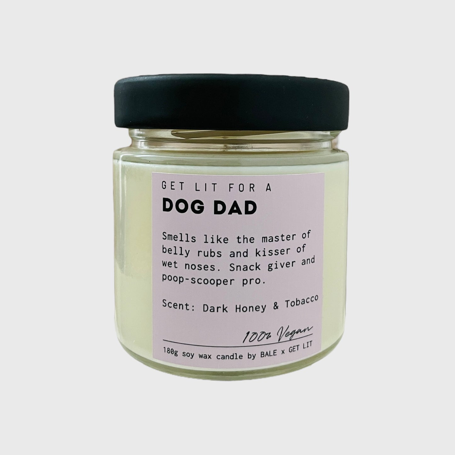 Get Lit x Bale • Scented Candle ''Dog Dad''