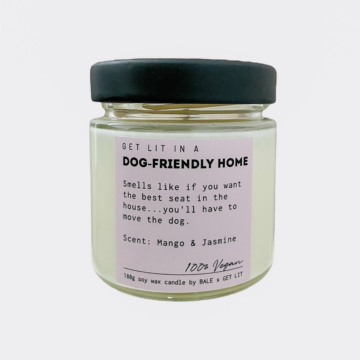 Get Lit x Bale • Scented Candle ''Dog-Friendly Home''