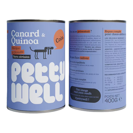 Petty Well • Pâté with Duck, Chicken and Quinoa 400g