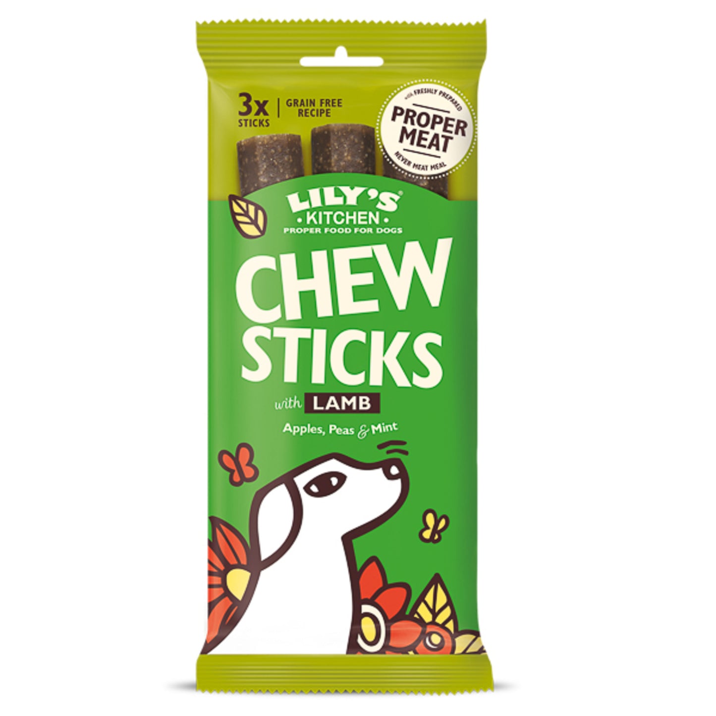 Lily's Kitchen • Chew Sticks with Lamb for Dogs 120g