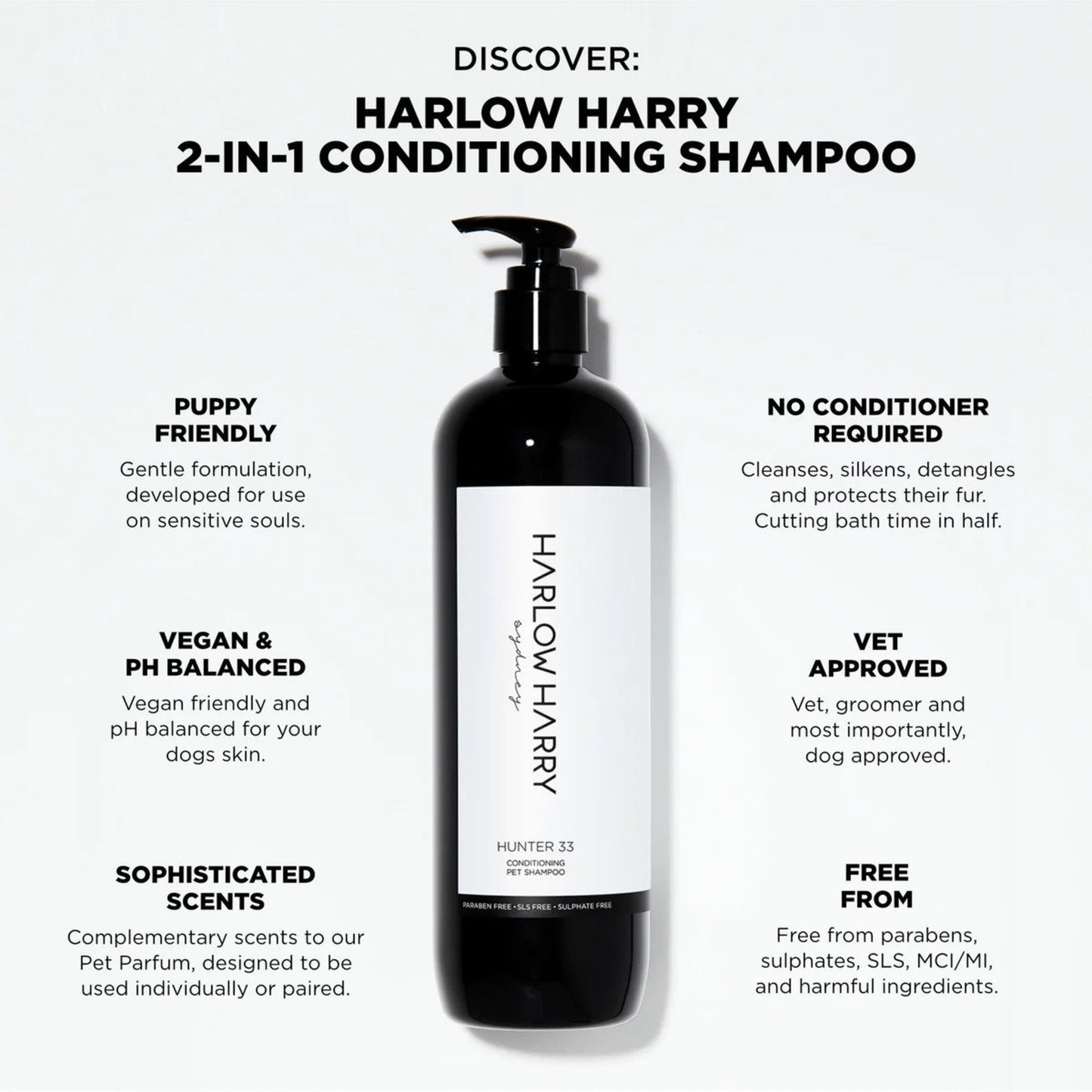 Harlow Harry • 2-in-1 Conditioning Shampoo Hunter 33 500ml