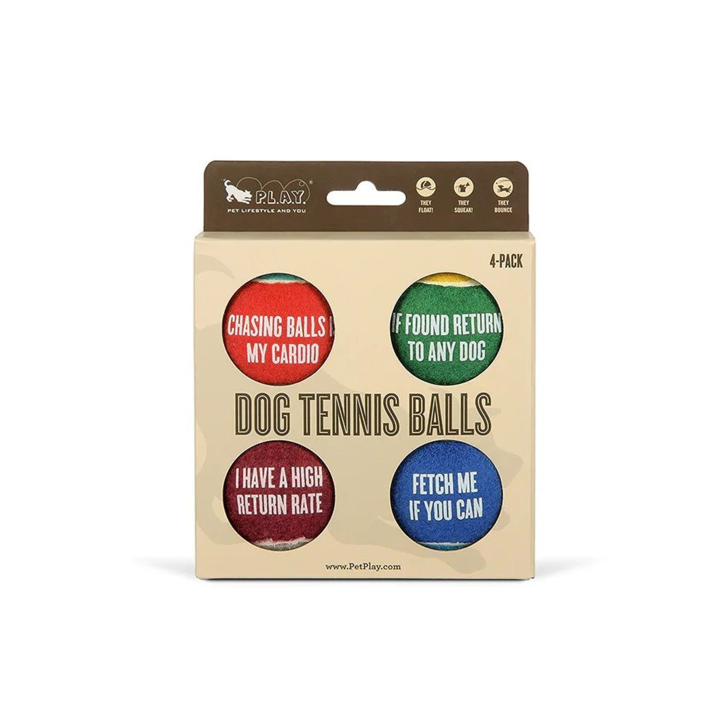 P.L.A.Y • Dog Tennis Balls