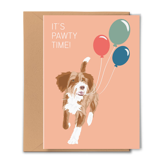 Pawness • Greeting card Pawty Time