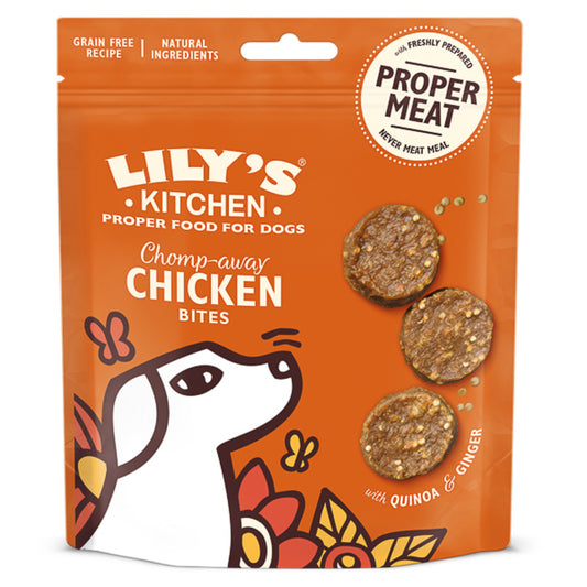 Lily's Kitchen • Chomp-Away Chicken Bites Dog Treats 70g