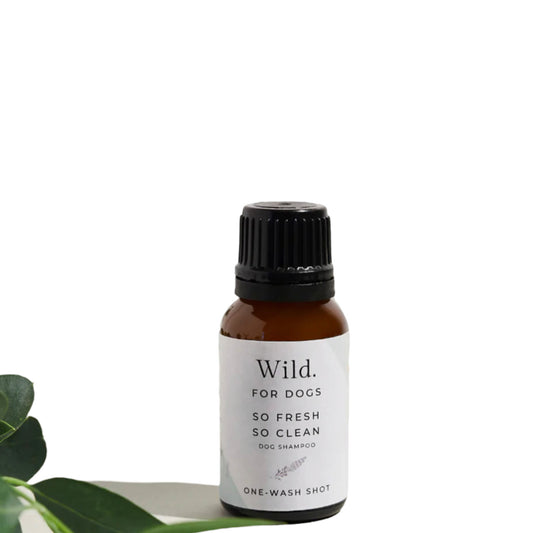 Wild for Dogs • One-Wash Shot Dog Shampoo 15ml