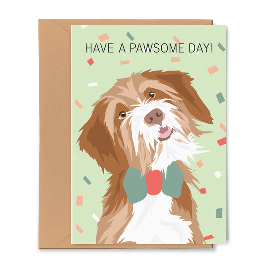 Pawness • Greeting card Pawsome Day