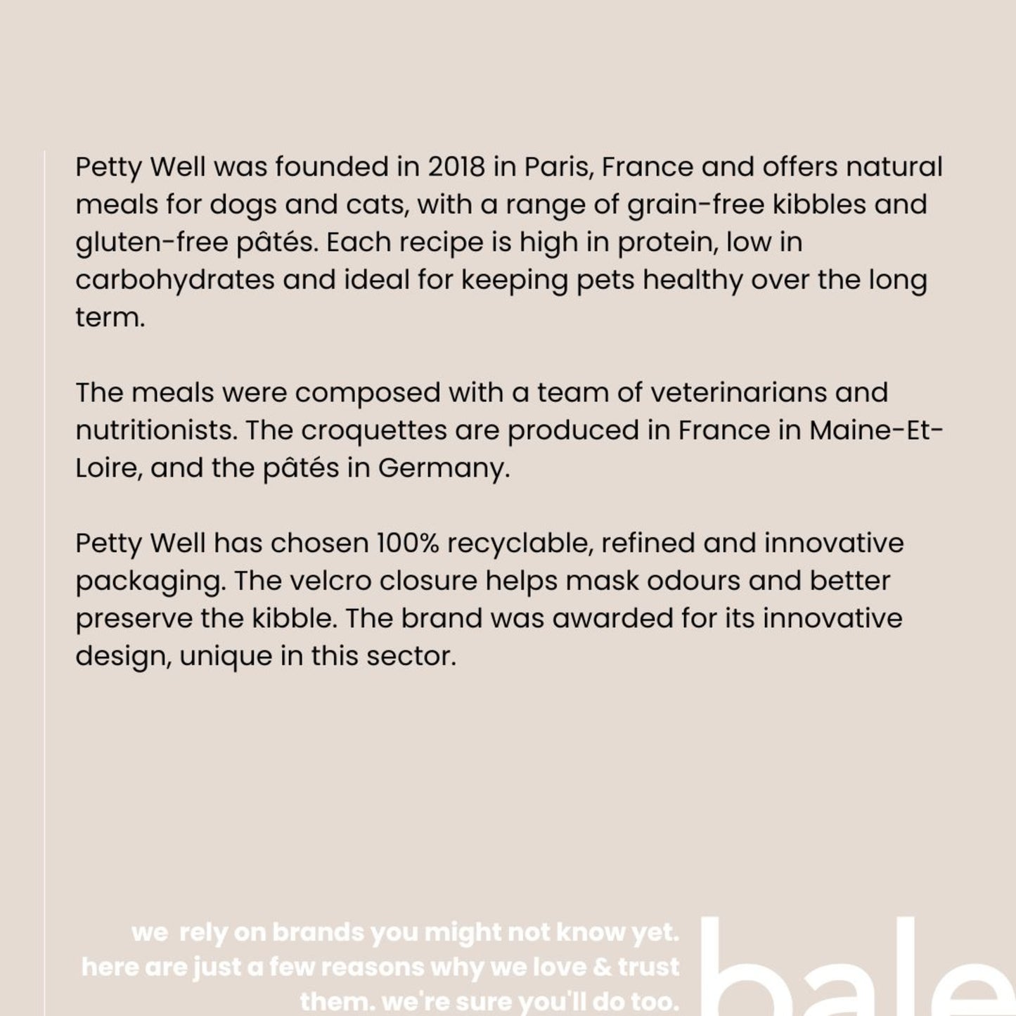 Petty Well • Pâté with Chicken, Zucchini and Carrots 400g