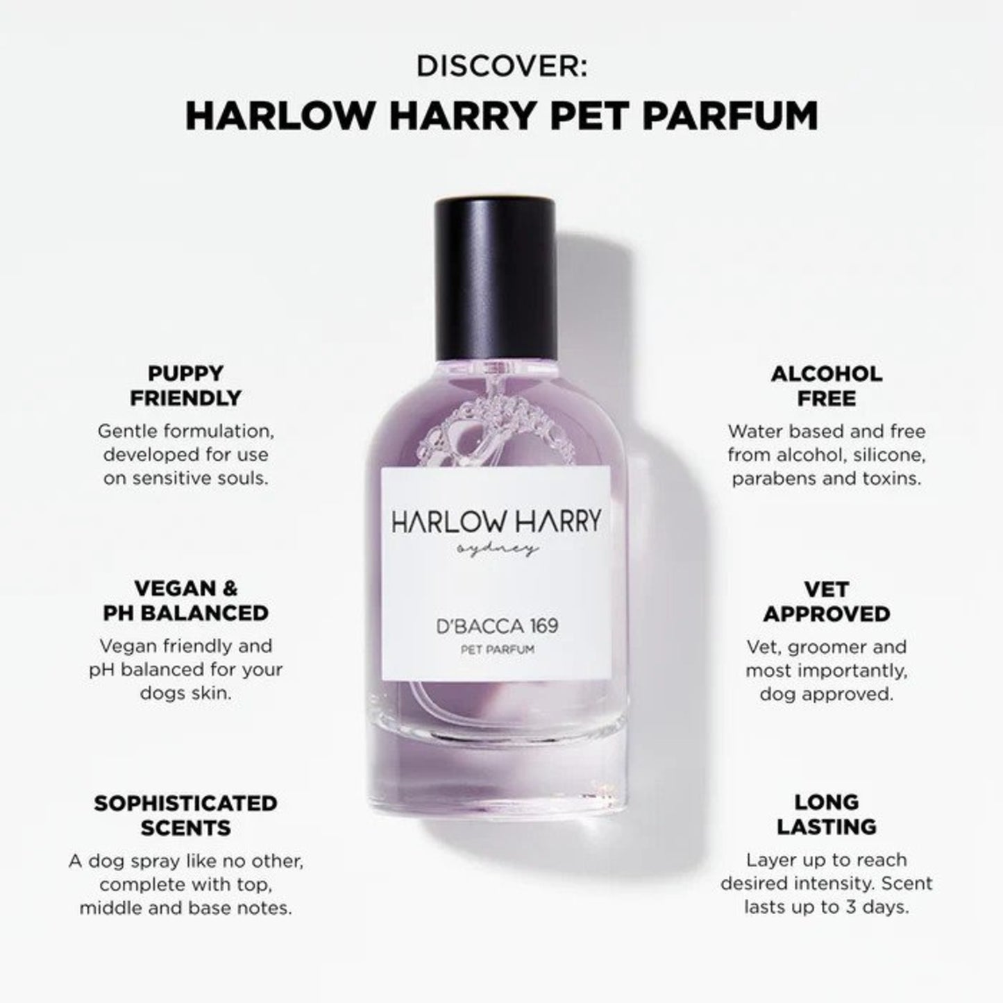 Harlow Harry • Pet Perfume D'Bacca 169 50ml