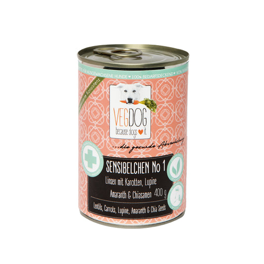 Vegdog • Sensitive No. 1 Wet Food 400g