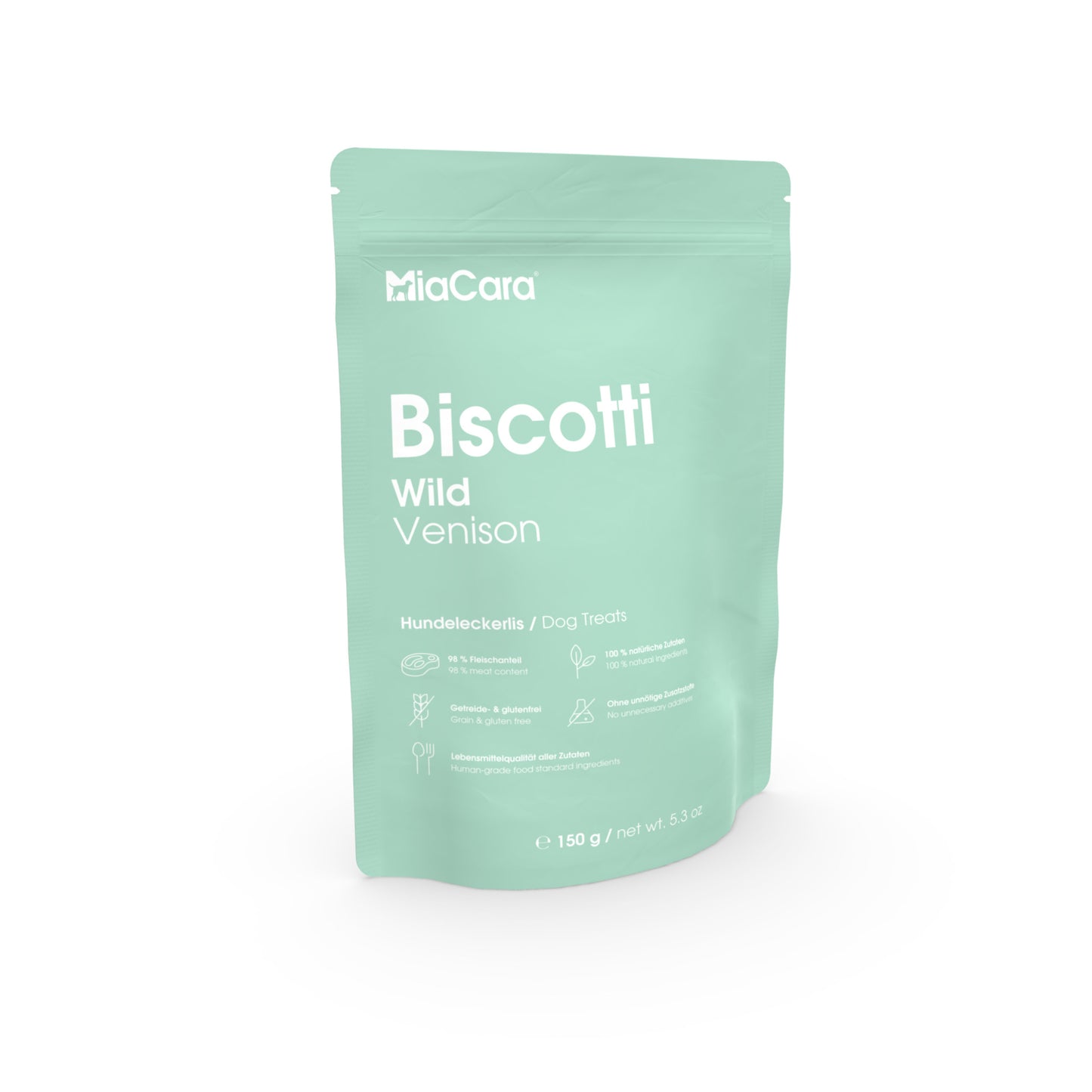 MiaCara • Biscotti Dog Treats (venison) 150g
