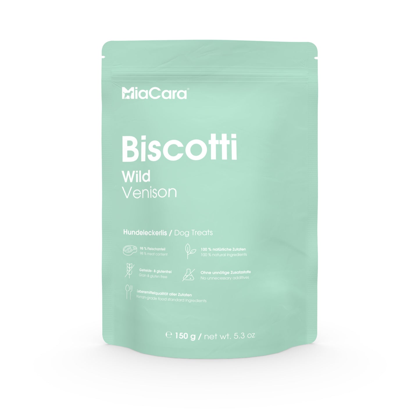 MiaCara • Biscotti Dog Treats (venison) 150g