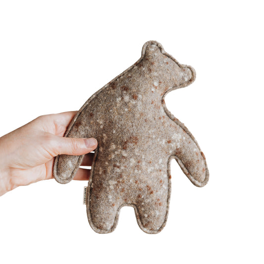 Band & Roll • Wool Bear Toy