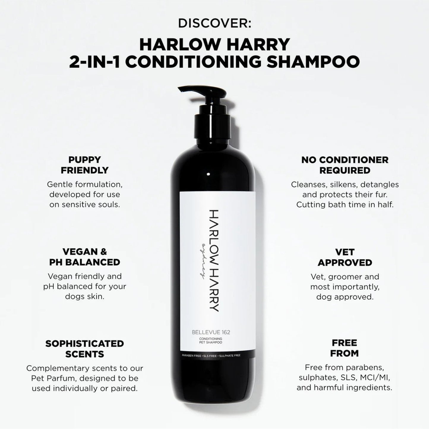 Harlow Harry • 2-in-1 Conditioning Shampoo Bellevue 162 500ml